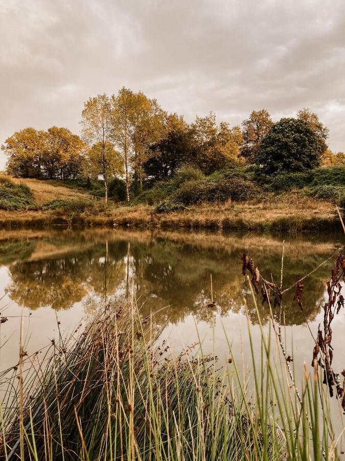 La Ferme Du Pont De Maumy, Cabane Au Bord De L'Etang Et Bain Nordique Busserolles Zewnętrze zdjęcie