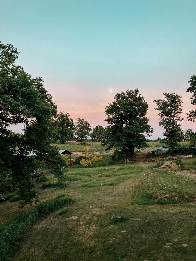 La Ferme Du Pont De Maumy, Cabane Au Bord De L'Etang Et Bain Nordique Busserolles Zewnętrze zdjęcie
