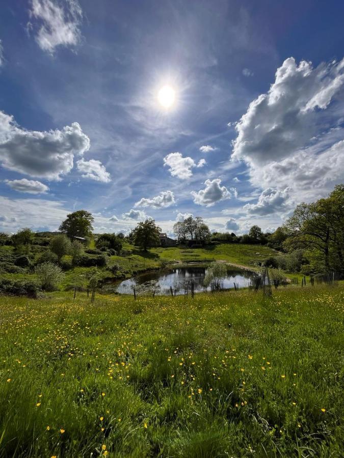 La Ferme Du Pont De Maumy, Cabane Au Bord De L'Etang Et Bain Nordique Busserolles Zewnętrze zdjęcie