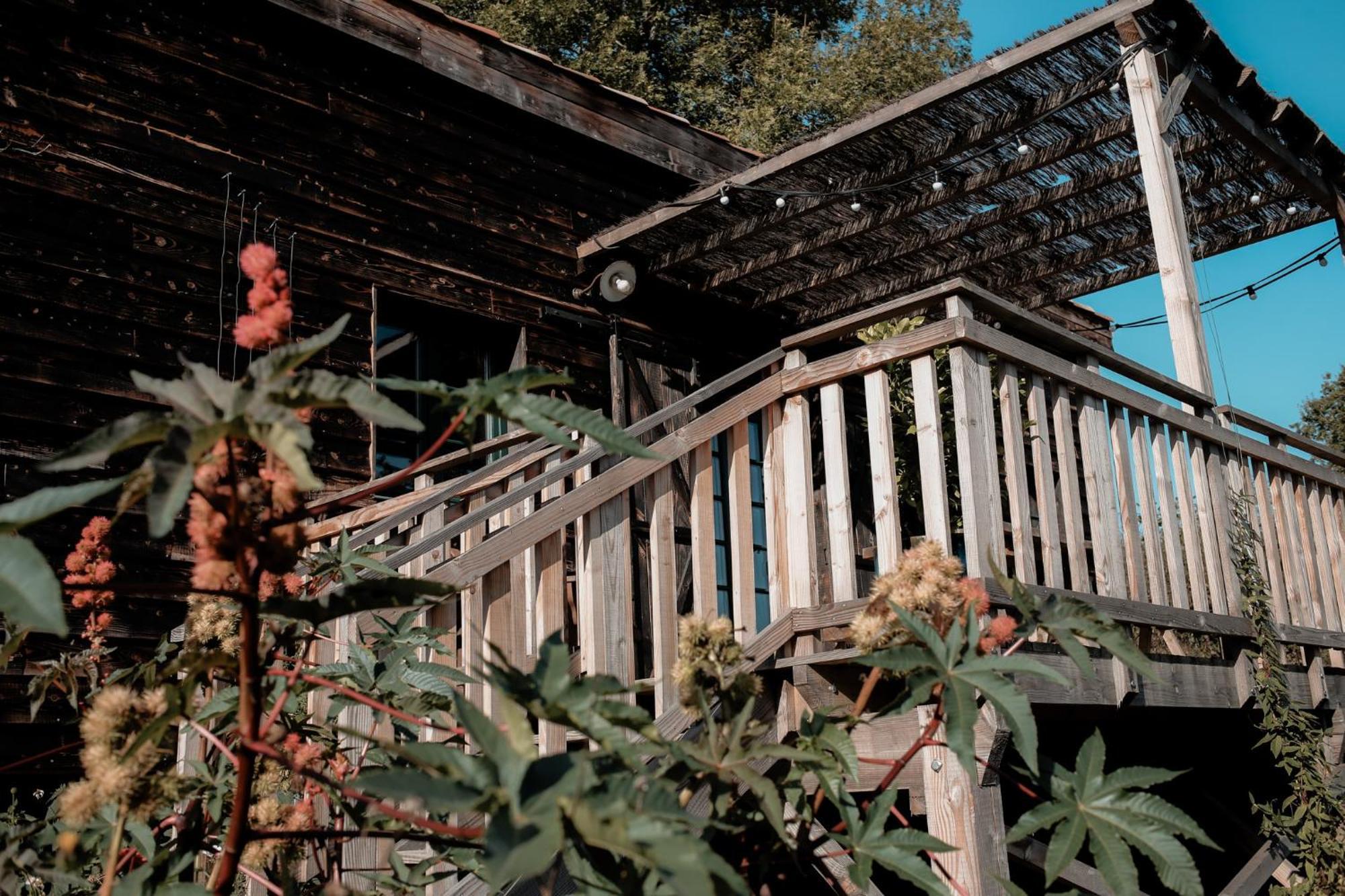 La Ferme Du Pont De Maumy, Cabane Au Bord De L'Etang Et Bain Nordique Busserolles Zewnętrze zdjęcie